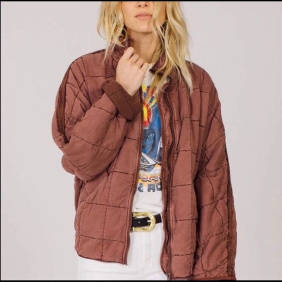 Free People Jackets & Blazers - Free people quilted dolman M